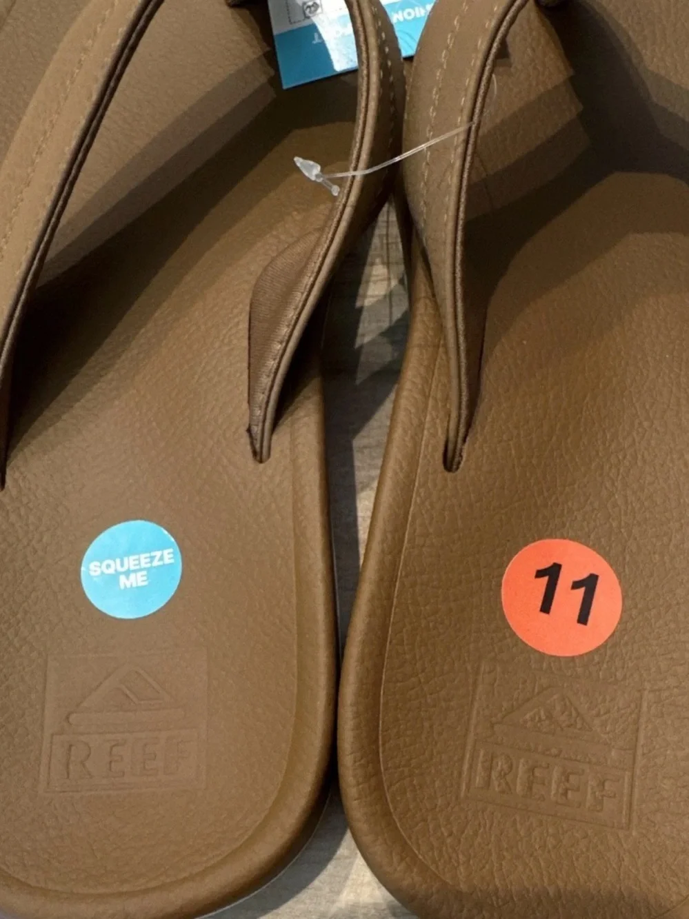 Reef Men’s Brown Cushion Comfort Flip-Flops